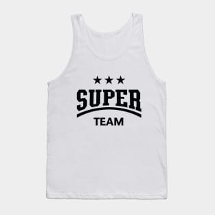 Super Team (Black) Tank Top